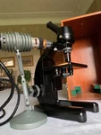 Vintage Cooke Troughton & Simms M12 Incident Polarising Microscope C1960S, Cased. Fixed Price $265.80.