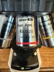 Nikon Plan Apo 4X / 0.2 Microscope Objective Lens Wd 20MM. Fixed Price $850.00.