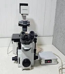 Olympus IX70-S8F2 Inverted Phase Contrast Microscope W/ Minitub Ht 50. Fixed Price $3999.00.