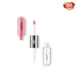 Kiko Milano 16-HOUR Unlimited Double Touch Liquid Lipstick Satin Pink Camellia. Fixed Price $34.95.