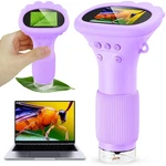Ashfly Microscope For Kids 200X Zoom 2-INCH Hd Camera Stem .... Fixed Price $71.51.