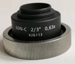 Carl Zeiss Camera Adapter 60N-C 2/3, 0,63X C-mount, Primovert, Axio Microscopes. Fixed Price $410.41.