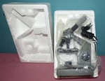 Vintage Ken-a-vision Portable Prepscope Monocular Microscope Model T-1201N. Fixed Price $49.99.