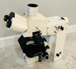 Zeiss Axioplan Fluorescence Microscope With Stage & Trinocular Head. Fixed Price $749.00.