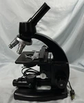 Vintage Cooke Troughton Simms Compound Microscope - M15 10X 40X 100X Oil. Fixed Price $129.99.