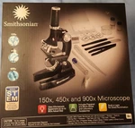 Smithsonian 150X 450X 900X Microscope Never Used...open Box. Fixed Price $15.00.