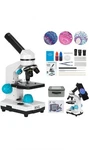 Hsl Compound Monocular Microscope For Adults And Students, 40X-2000X Magnifiy. Fixed Price $41.99.