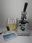 Barska Monocular Compound Microscope (AY11238) 40X, 100X, 400X W Manual + Extras. Fixed Price $96.00.
