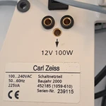 Carl Zeiss 452185 Switching Power Supply 12V 100W Microscope Light Source Psu. Fixed Price $399.00.