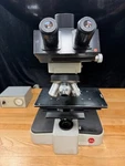 Leitz Wetzlar Metalloplan Microscope With 4 Objectives; Good Condition. Fixed Price $1500.00.