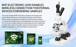 The 40X-2000X Best-selling Experimental Binocular Biological Microscope With D. Fixed Price $179.90.