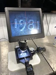 Bolioptics MV02011121 10" Microscope Body With Mitutoyo 0.00005" N164-164 Dro's. Fixed Price $2500.00.