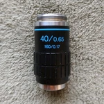 Swift Microscope Objective 40X/0.65 160/0.17 For Biological Laboratory. Fixed Price $29.99.