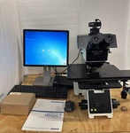 Olympus MX50A-F MX50AF Microscope Complete System Manual, Cables, Computer. Fixed Price $7300.00.