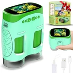 1000X Handheld Microscope For Kids : 4K 2.0" Screen Rechargeable Telescope An.... Fixed Price $37.57.