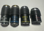 Lot Of Swift Microscope Objectives / 40 Hi DIN100. Fixed Price $42.20.