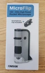 Carson Microflip MP-250 100-250X Led Uv Pocket Microscope Nib Free Ship. Fixed Price $30.00.