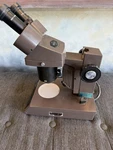 Vintage Swift Series 80 Stereo Microscope Japan Made 10X/30X Working Light. Fixed Price $325.00.