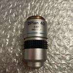 Olympus Dplan 40X 0.65 160/0.17 Objective Lens. Fixed Price $123.00.
