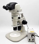 Nikon Stereo Microscope SMZ1270 With Dual Nosepiece And Tilting Trinocular Head. Fixed Price $8450.00.