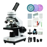 Grampus Achromatic Compound Minocular Microscope 40X-2000X, Dual Led Illumina.... Fixed Price $89.02.