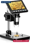 Hayve 4.3'' Ips Coin Microscope, 1000X Magnification Digital For Adul. Fixed Price $57.58.