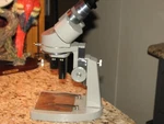 Vintage Unitron F 39482 Stereo Binocular Microscope, Tested, Working. Fixed Price $65.00.