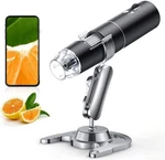 Wireless Digital Microscope, Skybasic 50X-1000X Magnification Wifi Por. Fixed Price $37.19.