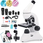 Compound Microscope 40X 2000X For Students Kids Adults + Slides & Adapter. Fixed Price $118.49.
