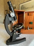 Vintage Cooke Troughton & Simms M7031 Polarising Microscope C1960S, Cased. Fixed Price $244.68.