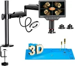 Elikliv 3D Digital Microscope 10.1" Ips Dual Lens Hdmi Coin Electronics Repair. Fixed Price $269.99.