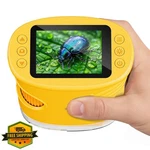 Temodu Kids Microscope 1000X Digital 2" Screen Pocket Handheld Yellow Toy. Fixed Price $41.99.