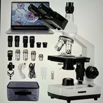 Swift SW320T Trinocular Microscope 40X-5000X Metal Body W/ Camera & Case New. Fixed Price $214.95.