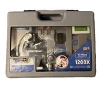 Amscope Kids 52 Piece Microscope Set 120X-1200X Amazing Condition Complete. Fixed Price $27.08.