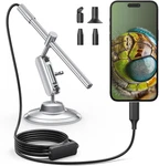 Teslong Usb-c Digital Microscope, 10X To 200X Magnification Portable Silver. Fixed Price $48.88.