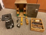 1970 Vintage Unitron Inverted Metallurgical Microscope MEC3-966 Box. Fixed Price $475.00.