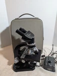 Leitz Wetzlar Binocular Microscope 4 Objectives Illuminator Case Manual Black. Fixed Price $349.99.