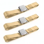 Amc Eagle 1979 - 1987 Airplane 2PT Tan Lap Bench Seat Kit 3 Belts Saftboy. Fixed Price $124.50.