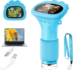 Acoath Microscope For Kids, 1000X Handheld Digital Miniscope With 2.0" Blue. Fixed Price $35.77.