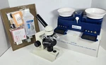 Boreal Microscope Lighted 57903-00, Scale Balance Set, Slide Making Kit. Fixed Price $69.00.