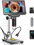 Dcorn 7" Hdmi Lcd Digital Microscope Camera 1300X Coin 16MP With 32GB. Fixed Price $399.00.