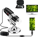 Usb Microscope Camera With Stand & Carrying Case, Cainda Digital Black. Fixed Price $27.05.