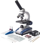 Omano OM150-MK Led 40X-400X Student Compound Microscope With Glass Optics, Fine. Fixed Price $98.99.
