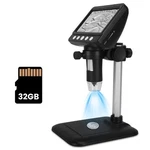 Digital Microscope 1000X Usb Coin 4.3" Lcd Screen Soldering. Fixed Price $55.10.