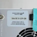 Lumencor Sola Se 5-LCR-QB Fiber Optic Light Engine. Comes With Power Adapter.. Fixed Price $2999.99.