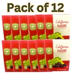Southern Grove California Raisins Pack Of 12, Oz Boxes, Healthy Non-gmo Snack. Fixed Price $15.87.