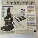 Microscope Kit/ Built-in Light Smithsonian 150X 450X 900X Brand New. Fixed Price $12.00.