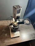 Parco LTM-400 Monocular Compound Microscope 10X Eyepiece 40X-100X Magnification. Fixed Price $165.00.