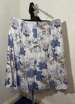 Marks And Spencer Classic Size ( Description) Blue Lined Zip Embroidered 1286. Fixed Price $13.33.
