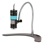 Amscope 8.3MP Polarized Handheld 10X-280X Led Usb Microscope-gooseneck+tbl Stand. Fixed Price $389.99.